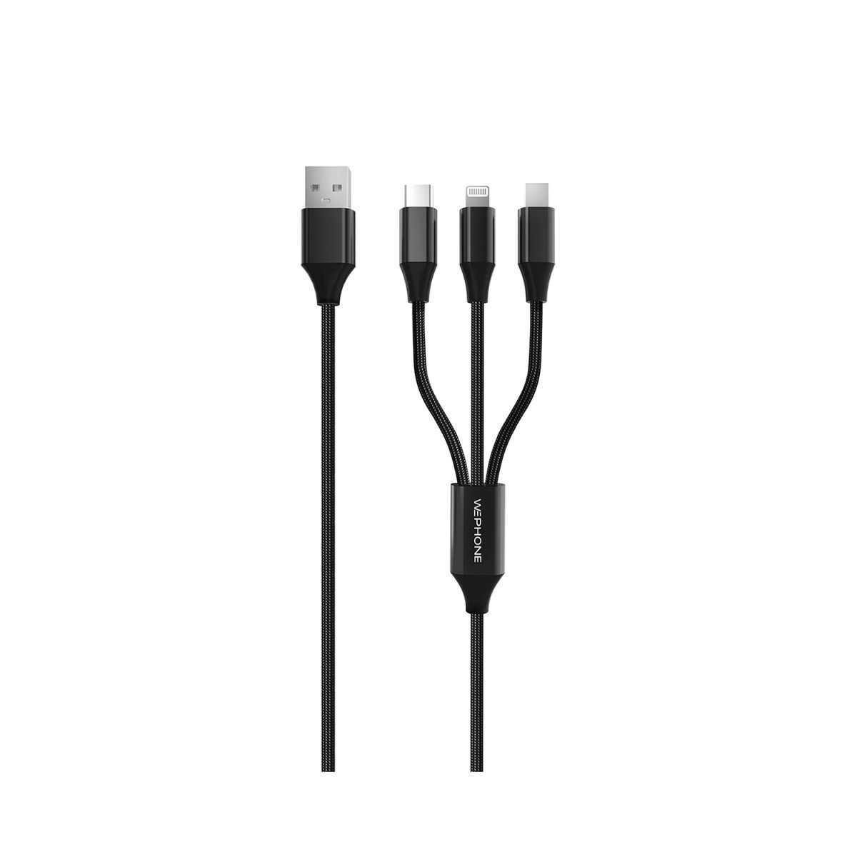 Cable de Carga y Datos Wephone WD30 3-en-1 –...