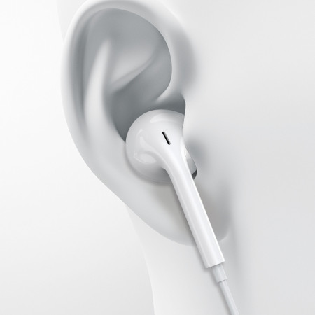Auriculares con Cable Wephone WE02 – Conector USB-C para Móviles y Tablets Blanco