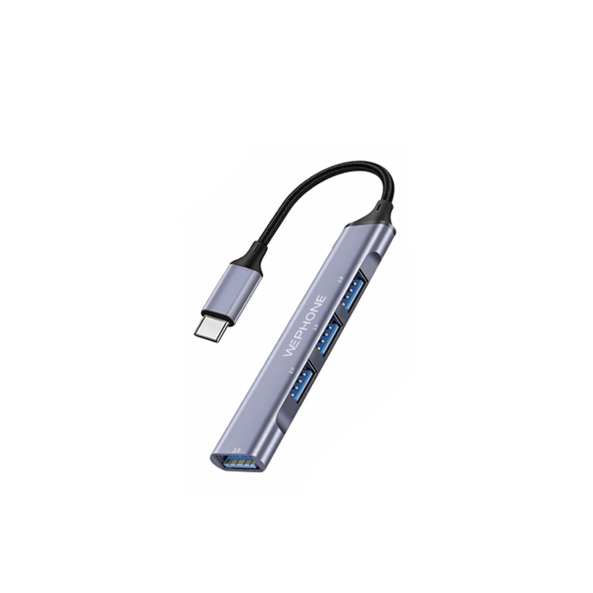 Adaptador Hub Wephone WG24 4 en 1 USB-C – 4 USB...