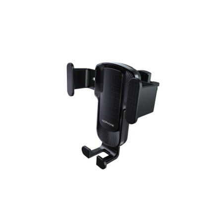 Soporte de Coche por Gravedad Wephone WC11 – Ajuste Automático con 3 Puntos de Apoyo,Negro