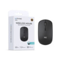 Ratón Inalámbrico Wephone WI03 4D – Conexión 2.4G,DPI Ajustable (800/1200/1600) y Diseño Ergonómico,Negro