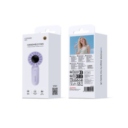 Mini Ventilador de Mano Portátil Wephone WN01 – Morado... 2