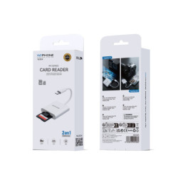Lector de Tarjetas Wephone WJ04 – Conector Lightning a SD... 2