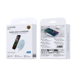 Cargador Inalámbrico Ultra Delgado Wephone WA34 – 15W... 2