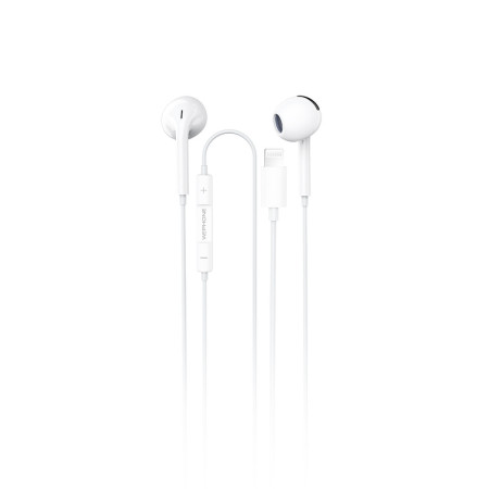 Auriculares con Cable Wephone WE01 – Conector Lightning para iPhone y iPad Blanco