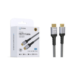 Cable de Audio y Vídeo Wephone WD18 – HDMI 8K UHD V2.1 (2...