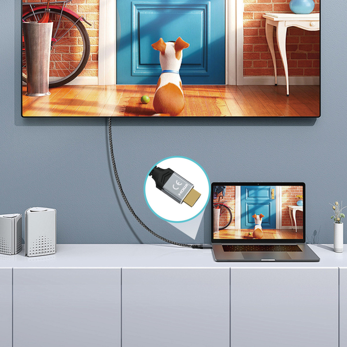 Cable de Audio y Vídeo Wephone WD18 – HDMI 8K...