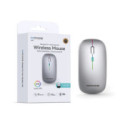 Ratón Inalámbrico Dual Wephone WI02 Gris Plateado – Bluetooth 5.1 + 2.4G Recargable