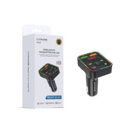 Transmisor FM Bluetooth Wephone WL01 – Carga Rápida PD...