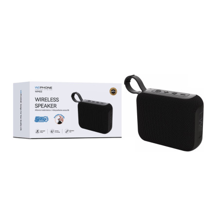 Altavoz Inalámbrico Portátil Wephone WN03 – Sonido Dynamic Soundstage,BTS 5.3 y Ultraligero con Correa de Transporte