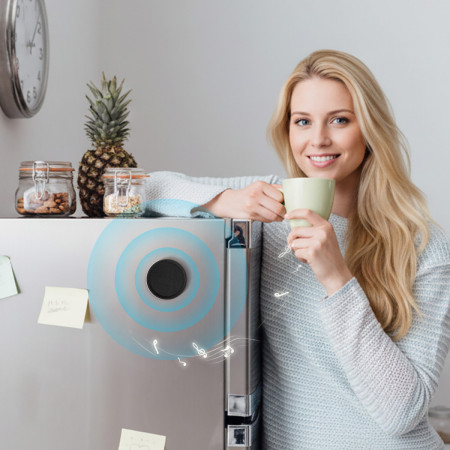 Mini Altavoz Bluetooth Magnético WM02 - 3W,Sonido 360° y Sujeción Metálica
