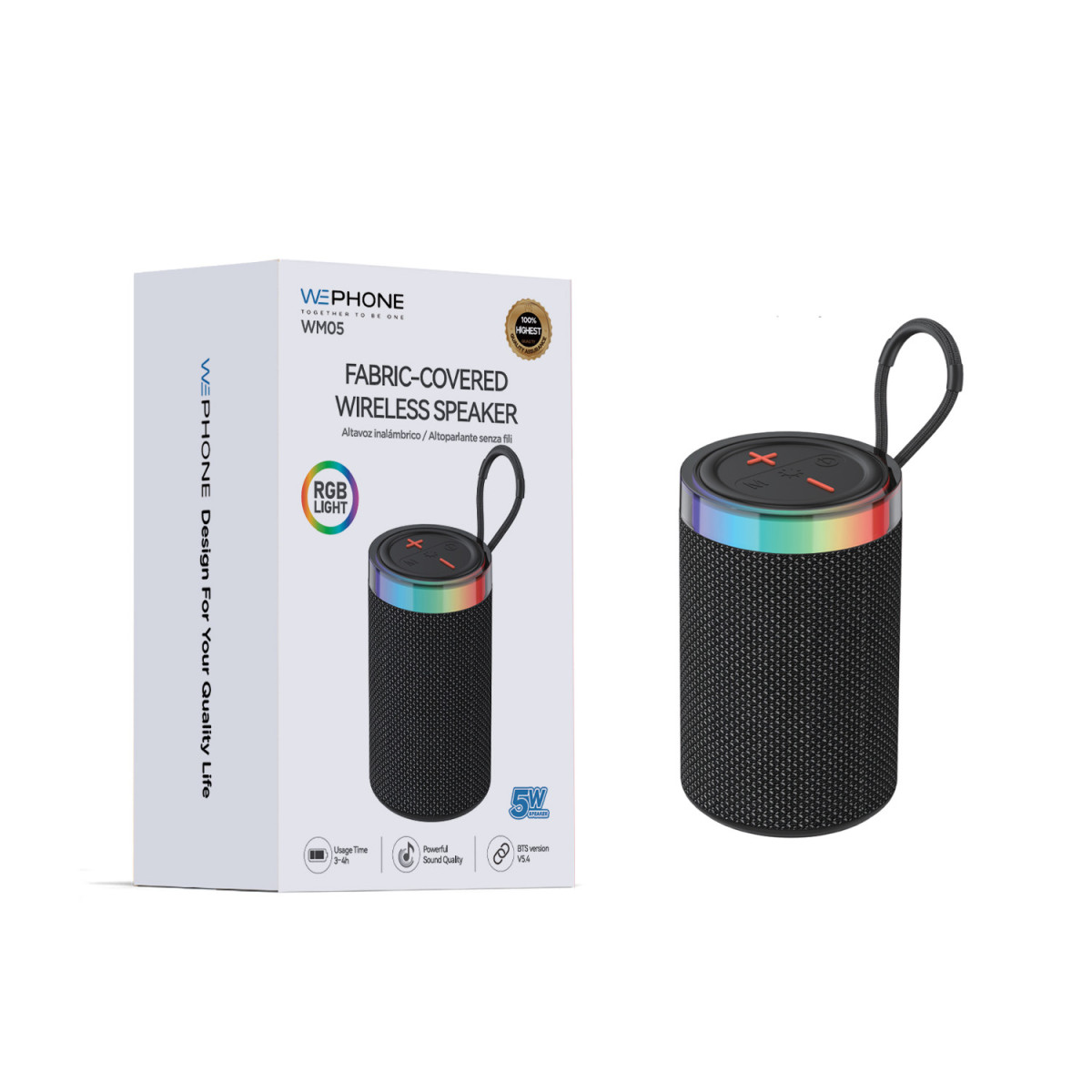 Altavoz Inalámbrico WM05 - Revestimiento de...