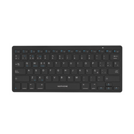 Teclado Inalámbrico Wephone WO01 Dual Mode – Bluetooth + 2.4G,78 Teclas,Diseño Ultra Slim