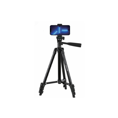 Trípode Profesional Wephone WC15 para Móvil y Cámara – Altura 1.06m,Control Bluetooth,Bolsa de Transporte,Negro