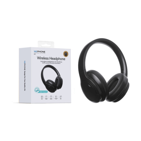 Auriculares Inalámbricos Wephone D01 – Wireless Headphone Over-Ear Cómodos y Plegables