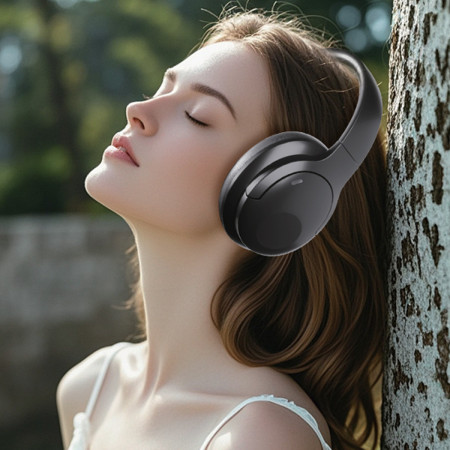 Auriculares Inalámbricos Wephone D01 – Wireless Headphone Over-Ear Cómodos y Plegables