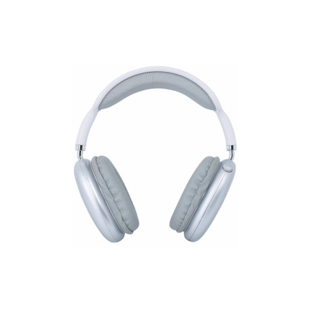 Auriculares Inalámbricos Wephone D02 – Audio 3D · Bluetooth 5.4 con Autonomía de 30 Horas (Plata)