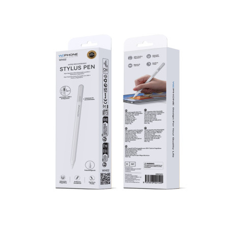 Stylus Pen Activo Wephone WH02 – Carga USB-C Magnética,Rechazo de Palma y Cuerpo de Aluminio