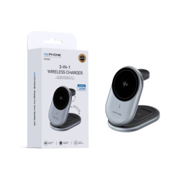 Cargador Inalámbrico 3 en 1 Plegable Wephone WA32 –...