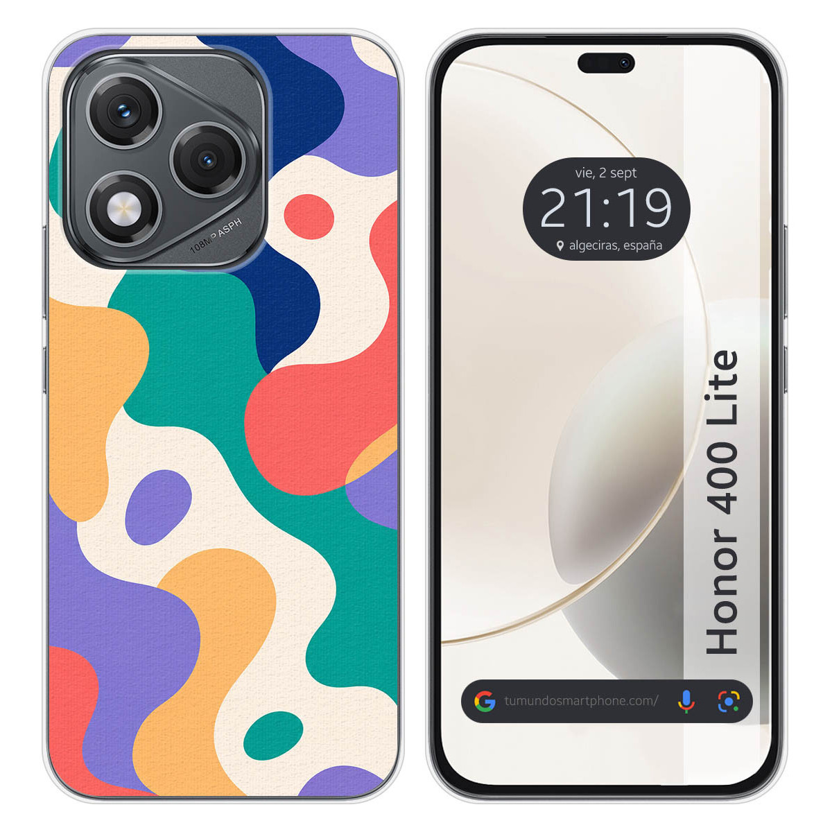Funda Silicona para Huawei Honor 400 Lite 5G...