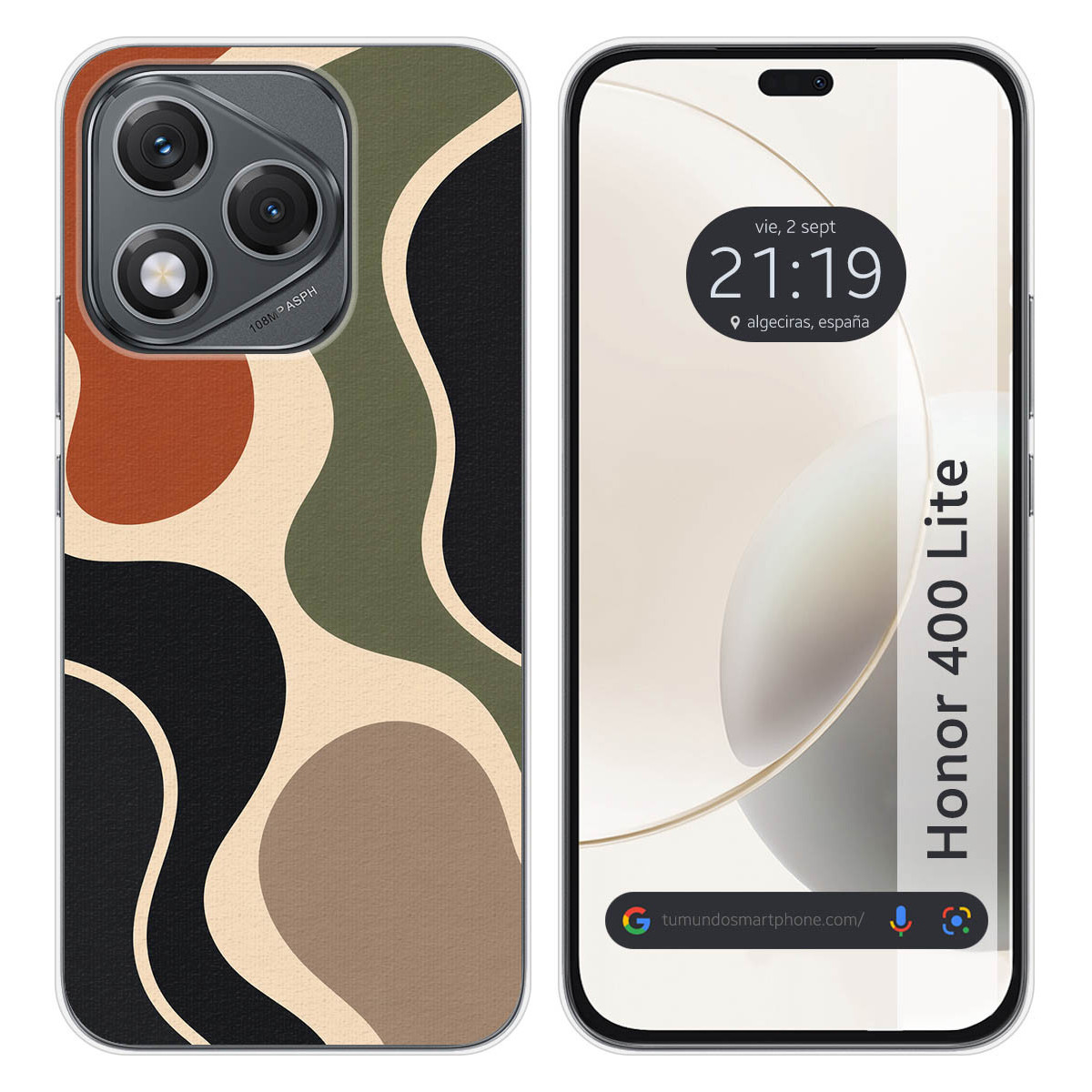 Funda Silicona para Huawei Honor 400 Lite 5G...