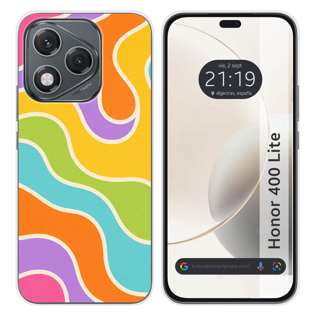 Funda Silicona para Huawei Honor 400 Lite 5G...