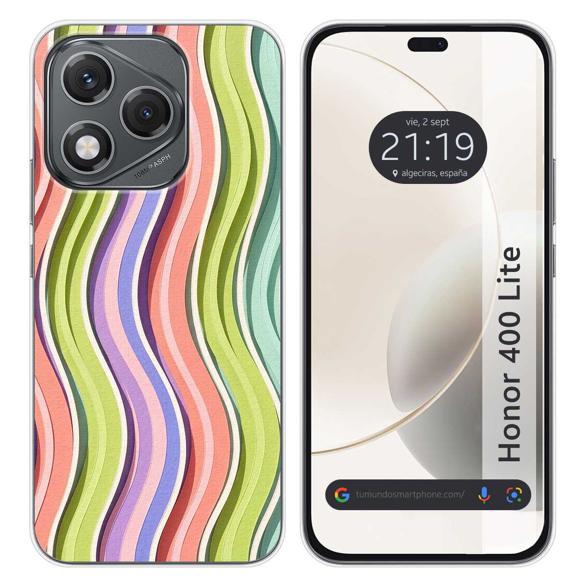 Funda Silicona para Huawei Honor 400 Lite 5G...