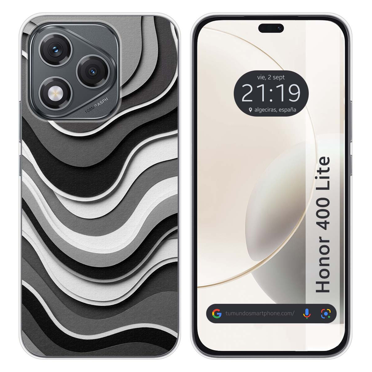 Funda Silicona para Huawei Honor 400 Lite 5G...