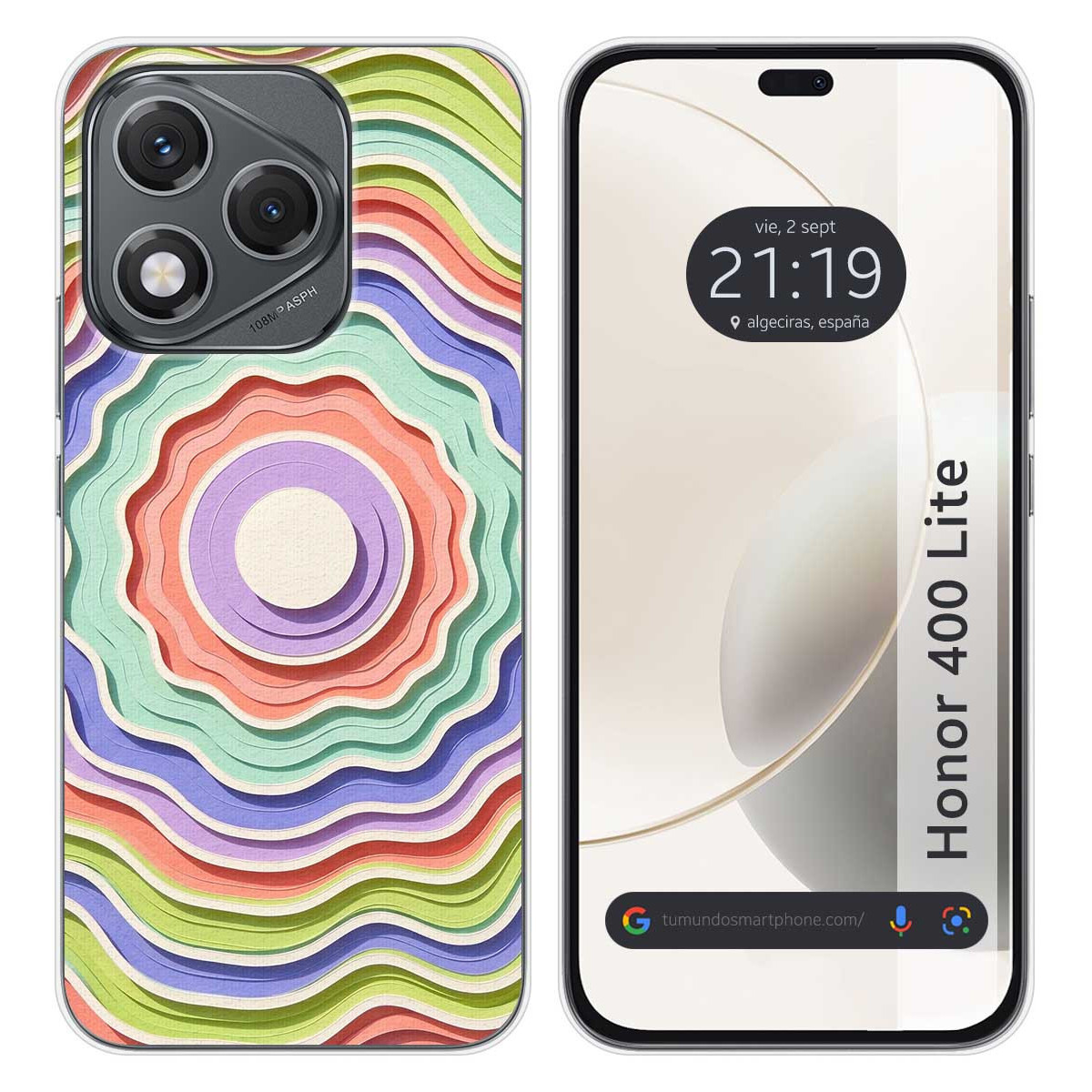 Funda Silicona para Huawei Honor 400 Lite 5G...