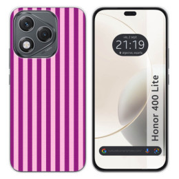 Funda Silicona para Huawei Honor 400 Lite 5G diseño Lines...