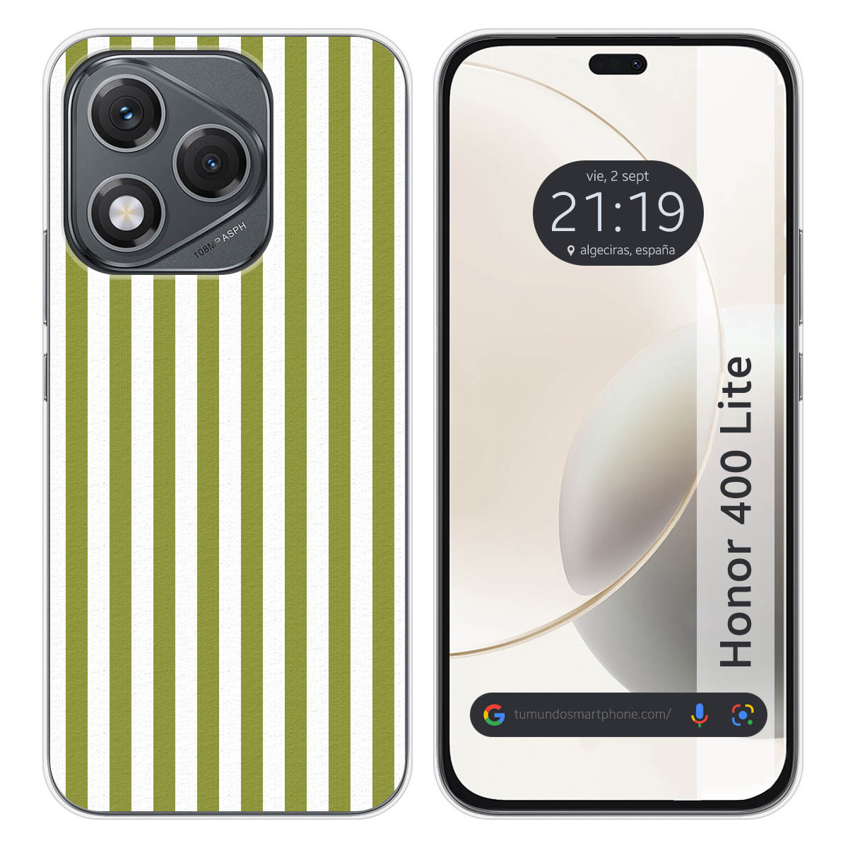 Funda Silicona para Huawei Honor 400 Lite 5G...