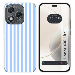 Funda Silicona para Huawei Honor 400 Lite 5G diseño Lines...