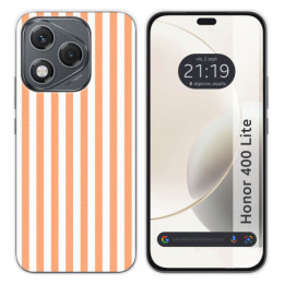 Funda Silicona para Huawei Honor 400 Lite 5G diseño Lines...