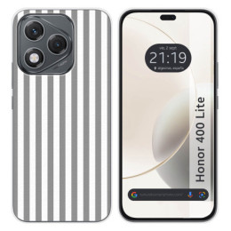 Funda Silicona para Huawei Honor 400 Lite 5G diseño Lines...