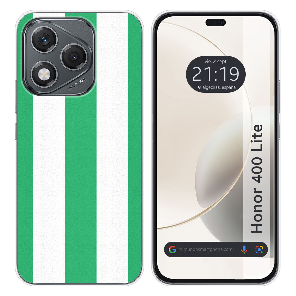 Funda Silicona para Huawei Honor 400 Lite 5G...