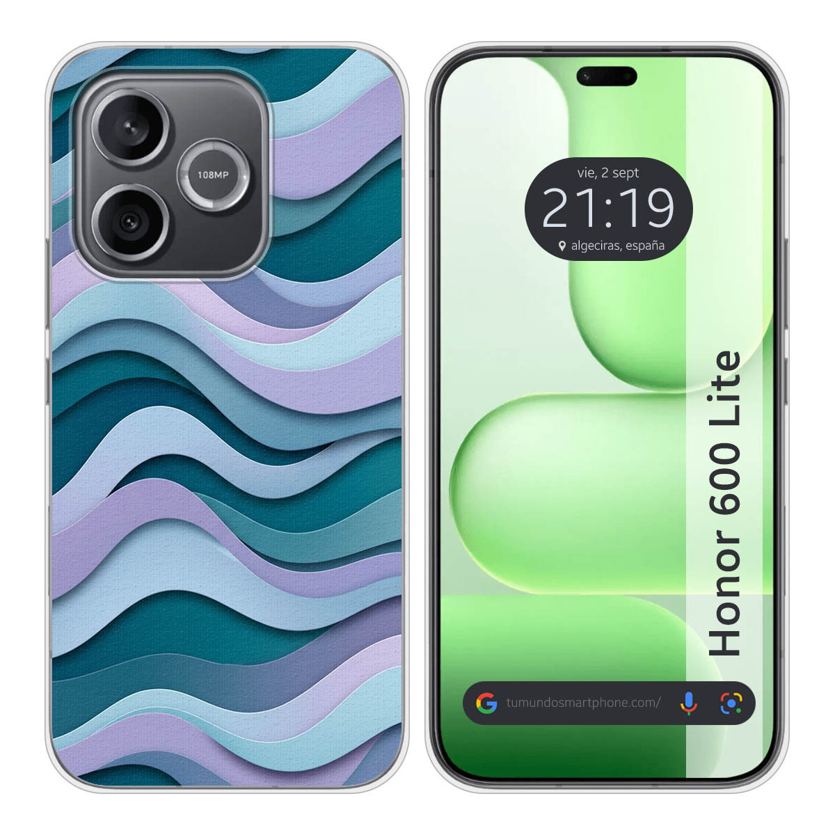Funda Silicona para Huawei Honor 600 Lite 5G...