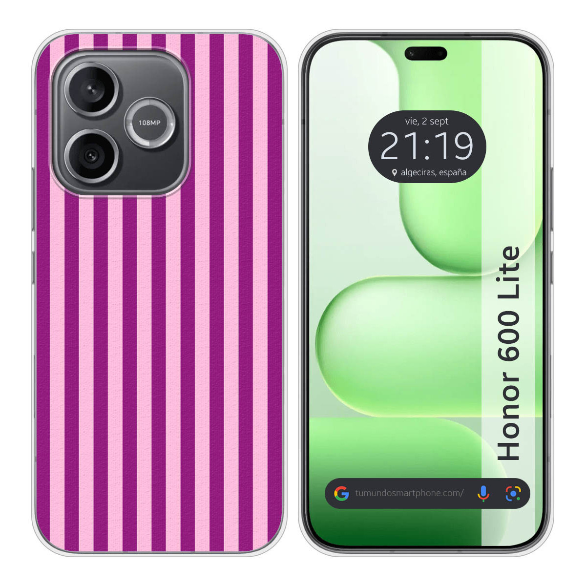 Funda Silicona para Huawei Honor 600 Lite 5G...