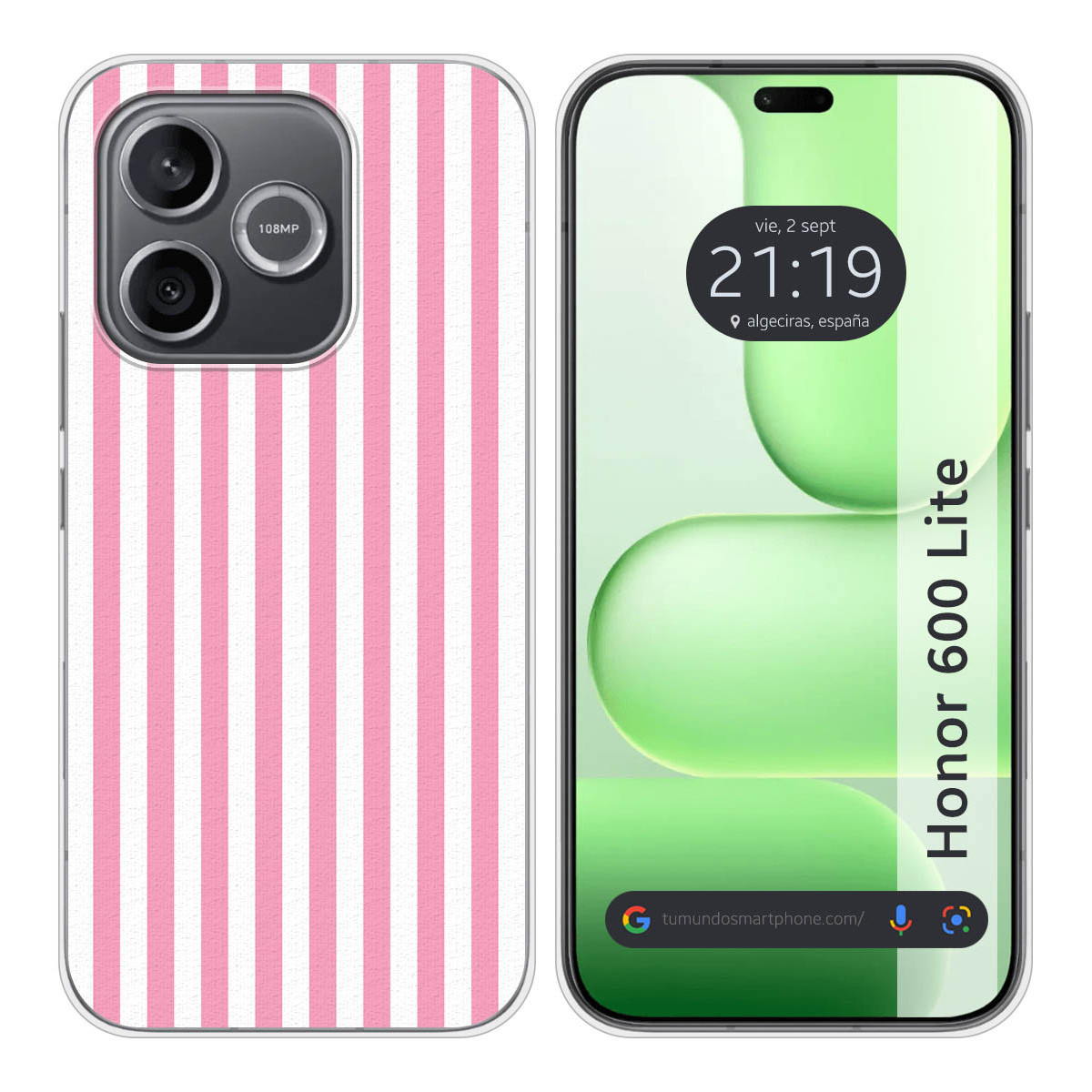 Funda Silicona para Huawei Honor 600 Lite 5G...