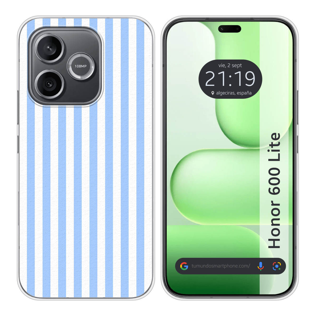 Funda Silicona para Huawei Honor 600 Lite 5G...