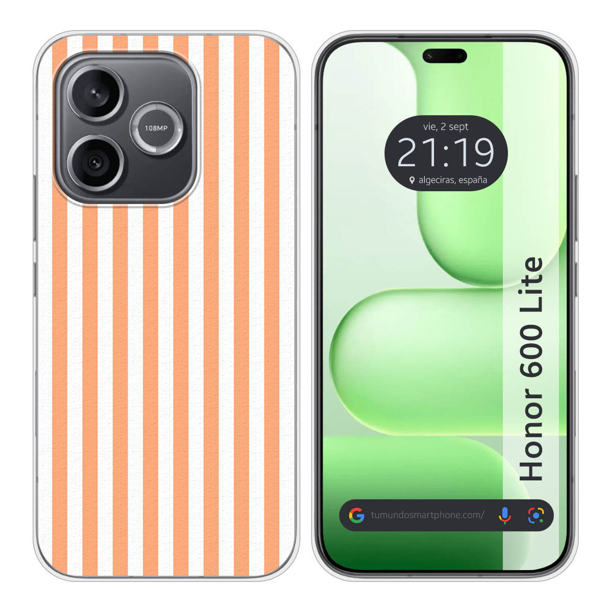 Funda Silicona para Huawei Honor 600 Lite 5G...