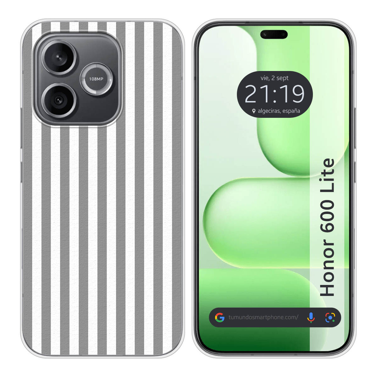 Funda Silicona para Huawei Honor 600 Lite 5G...