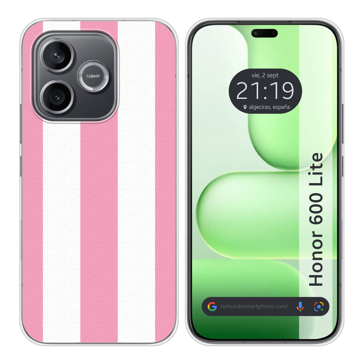 Funda Silicona para Huawei Honor 600 Lite 5G...