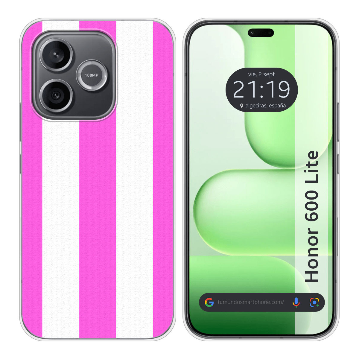 Funda Silicona para Huawei Honor 600 Lite 5G...