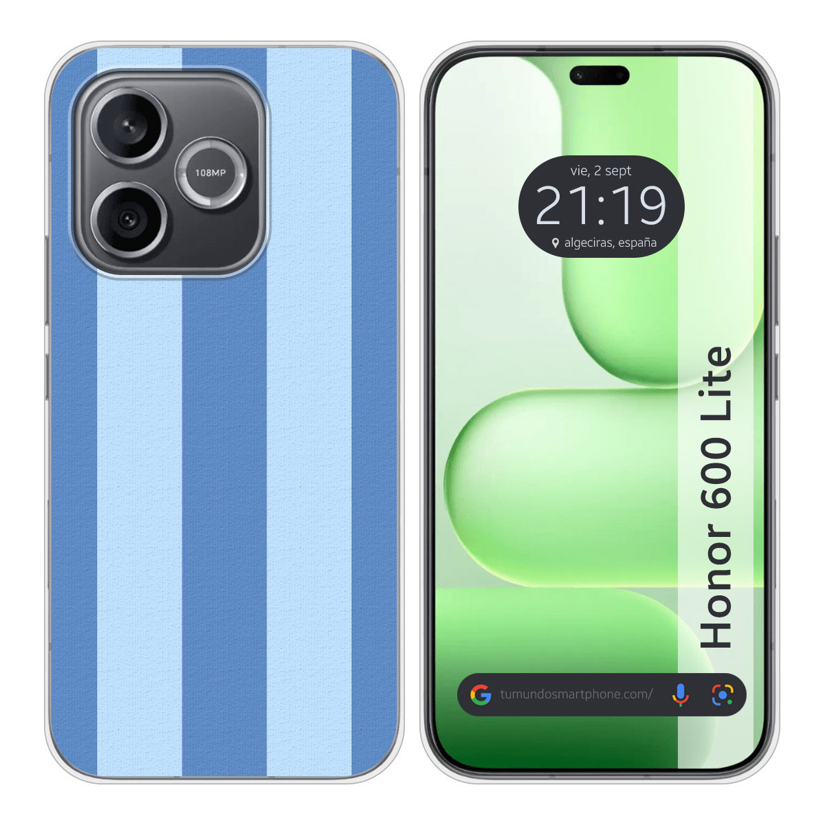 Funda Silicona para Huawei Honor 600 Lite 5G...