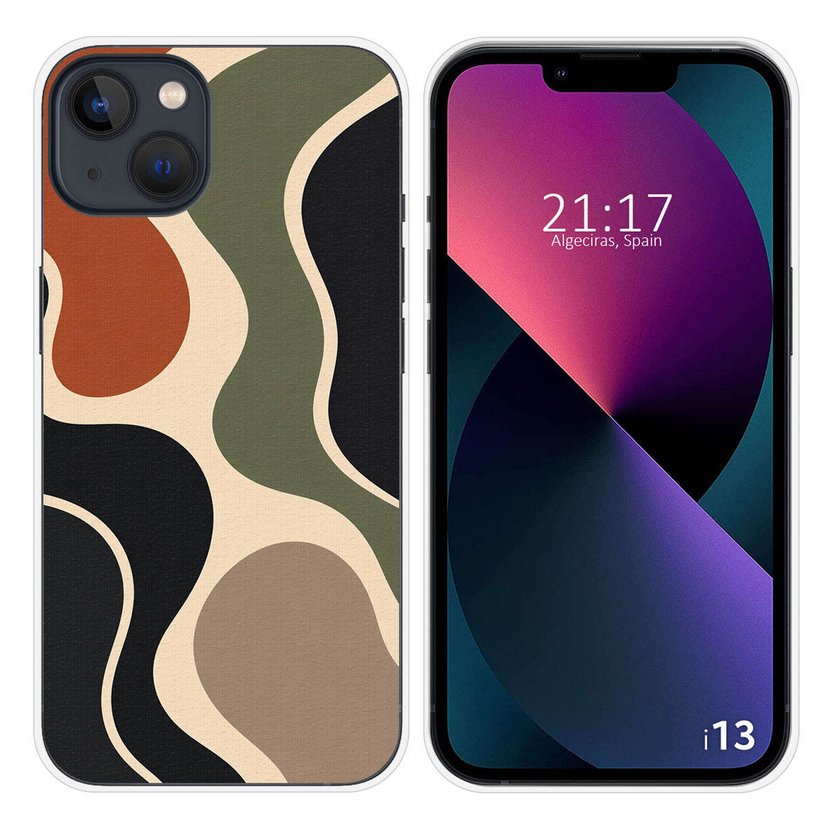 Funda Silicona para Iphone 13 (6.1) diseño...