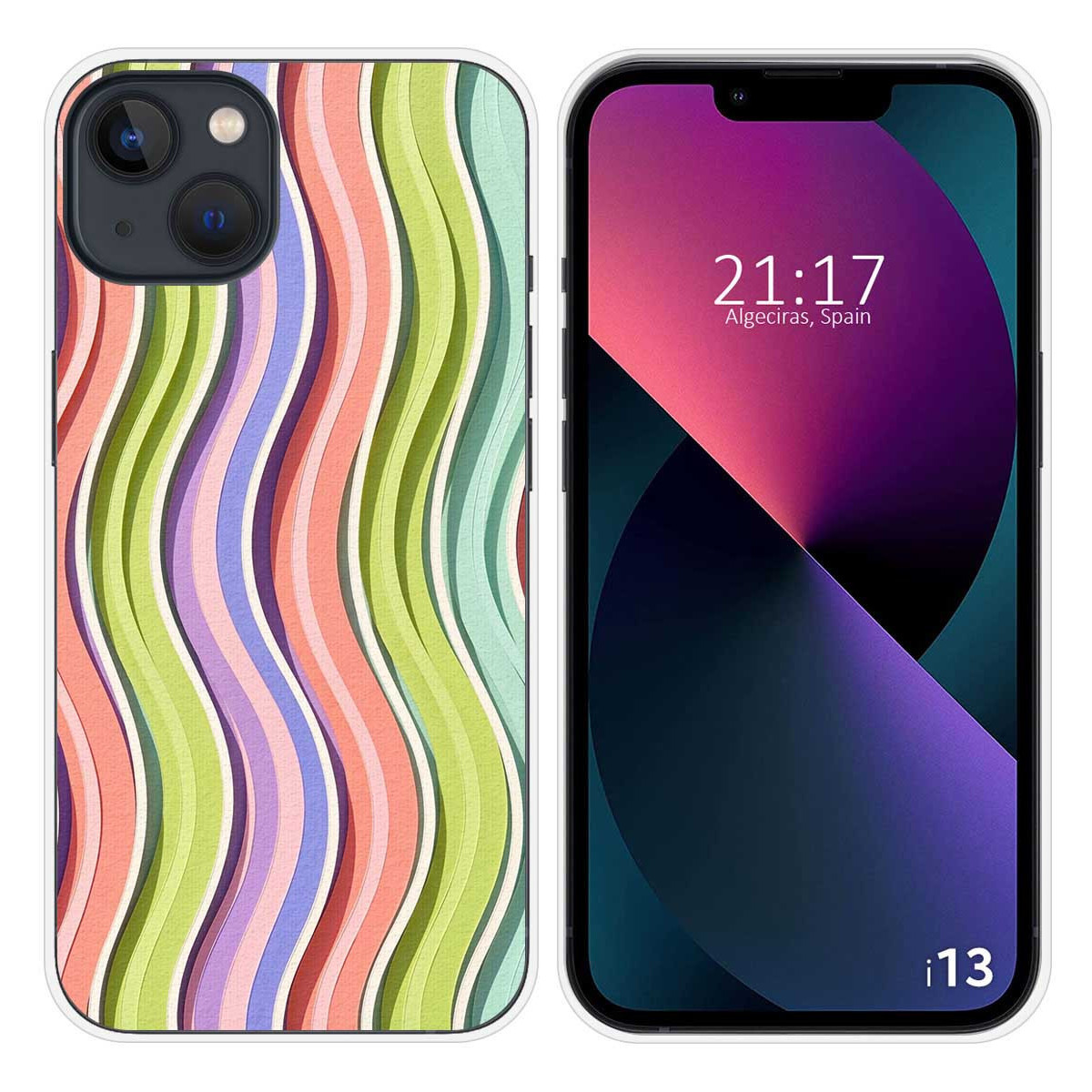 Funda Silicona para Iphone 13 (6.1) diseño...