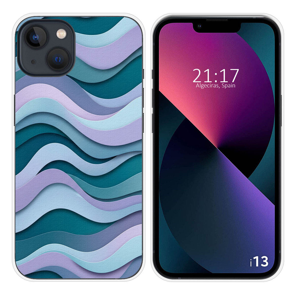 Funda Silicona para Iphone 13 (6.1) diseño...