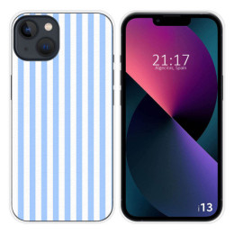 Funda Silicona para Iphone 13 (6.1) diseño Lines 04 Dibujos
