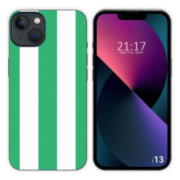 Funda Silicona para Iphone 13 (6.1) diseño Lines 08 Dibujos