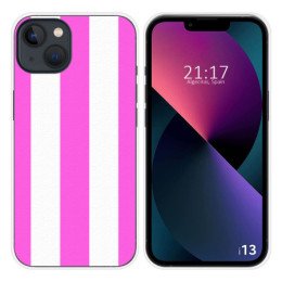 Funda Silicona para Iphone 13 (6.1) diseño Lines 09 Dibujos